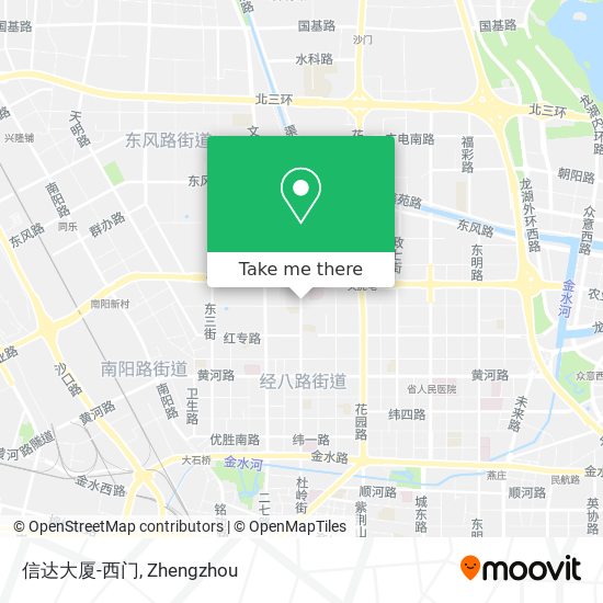 信达大厦-西门 map