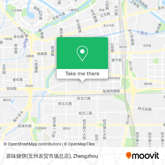 原味烧饼(五州农贸市场总店) map