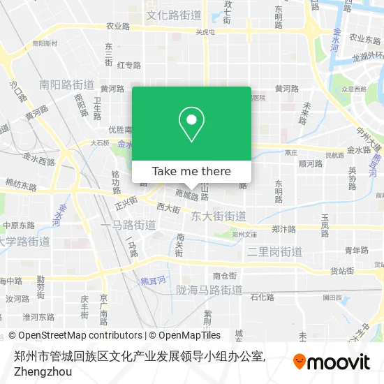郑州市管城回族区文化产业发展领导小组办公室 map