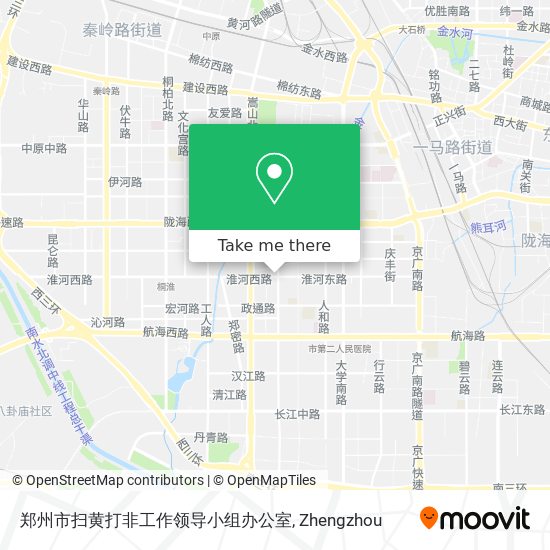 郑州市扫黄打非工作领导小组办公室 map