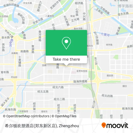 希尔顿欢朋酒店(郑东新区店) map