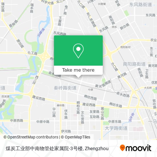 煤炭工业部中南物管处家属院-3号楼 map