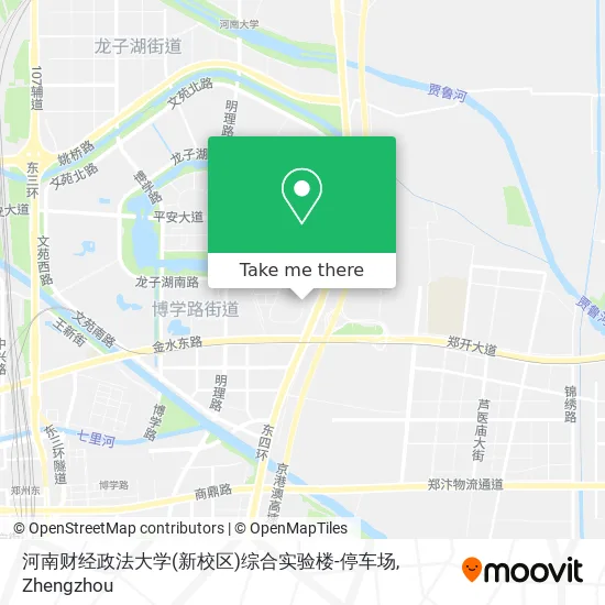 河南财经政法大学(新校区)综合实验楼-停车场 map