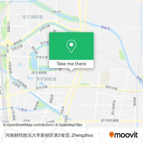 河南财经政法大学新校区第3食堂 map