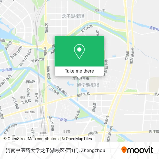 河南中医药大学龙子湖校区-西1门 map