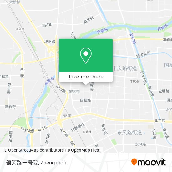 银河路一号院 map