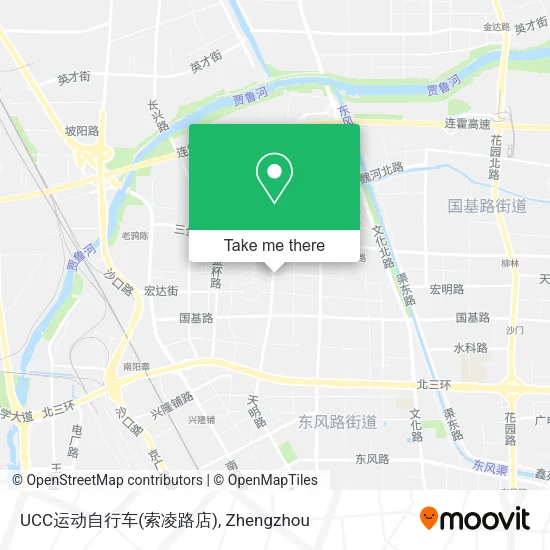 UCC运动自行车(索凌路店) map