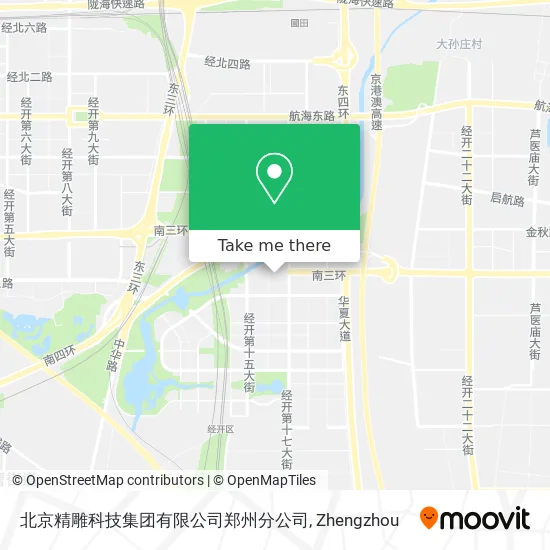 北京精雕科技集团有限公司郑州分公司 map