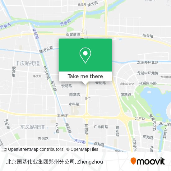 北京国基伟业集团郑州分公司 map