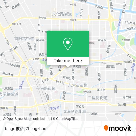 bingo披萨 map