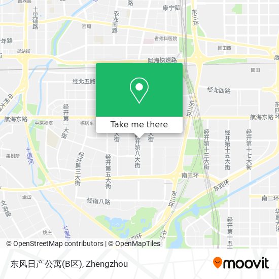 东风日产公寓(B区) map