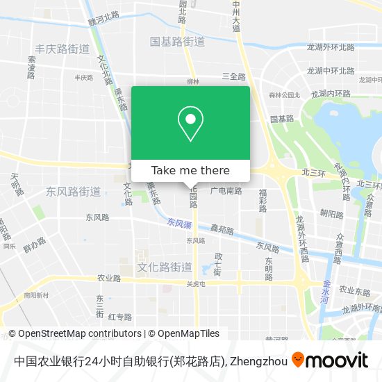 中国农业银行24小时自助银行(郑花路店) map