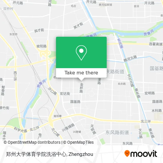 郑州大学体育学院洗浴中心 map