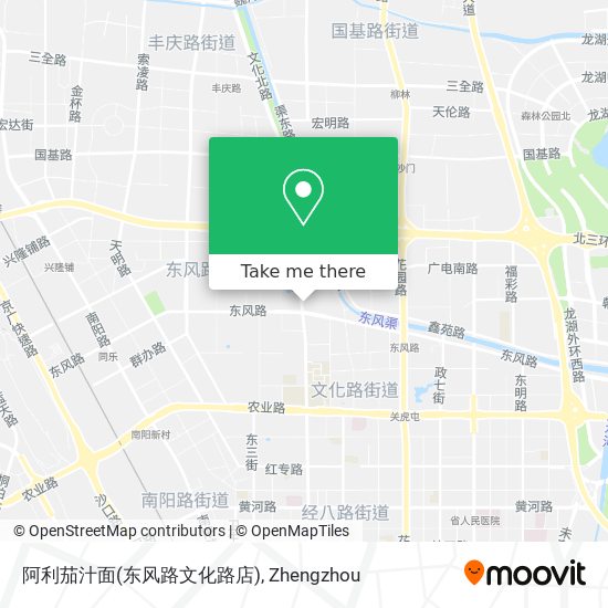 阿利茄汁面(东风路文化路店) map