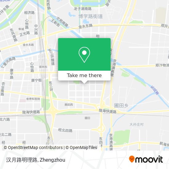 汉月路明理路 map