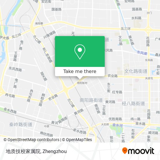 地质技校家属院 map