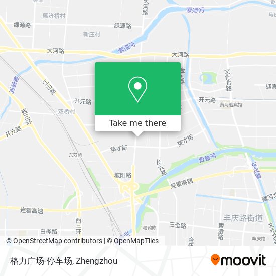 格力广场-停车场 map