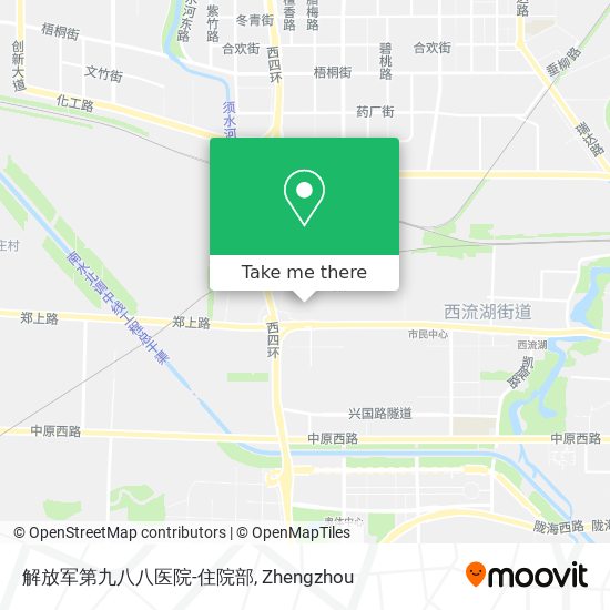 解放军第九八八医院-住院部 map