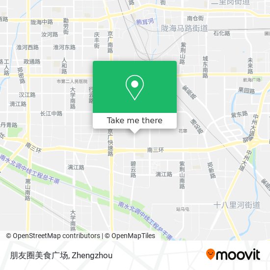 朋友圈美食广场 map
