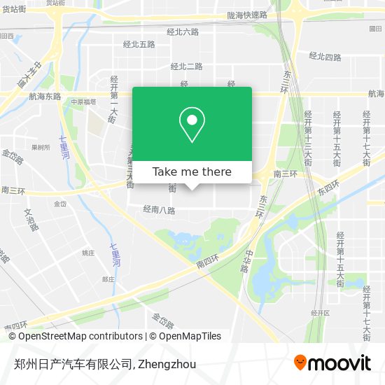 郑州日产汽车有限公司 map