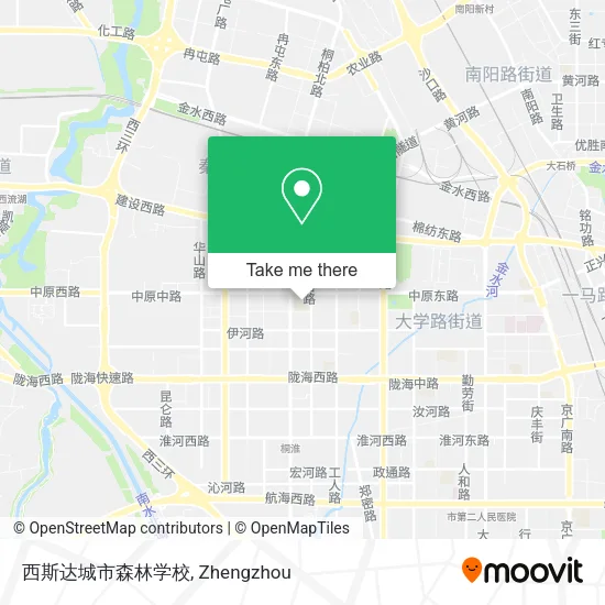 西斯达城市森林学校 map
