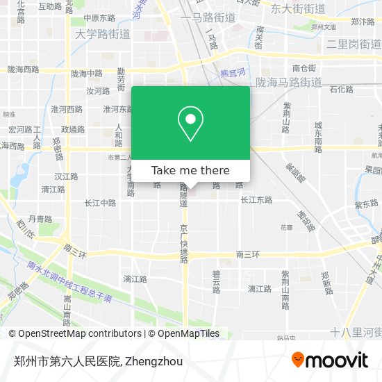 郑州市第六人民医院 map
