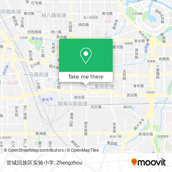 管城回族区实验小学 map