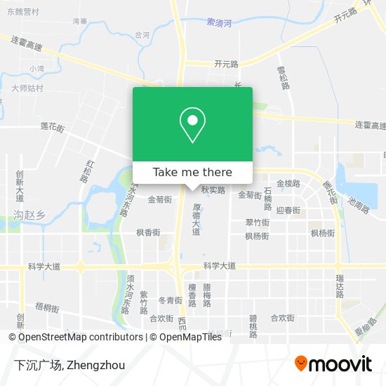 下沉广场 map