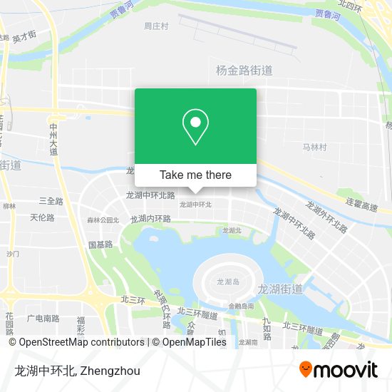 龙湖中环北 map