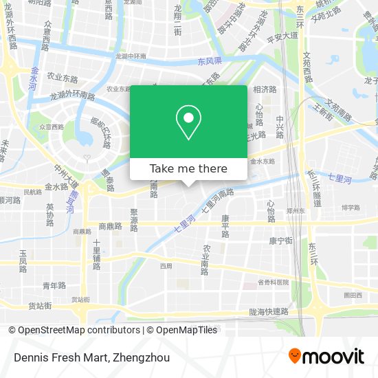 Dennis Fresh Mart map