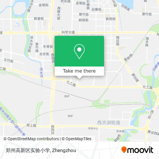 郑州高新区实验小学 map