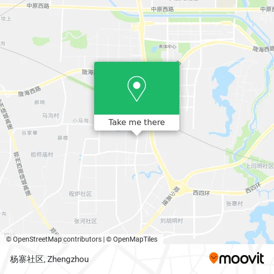 杨寨社区 map