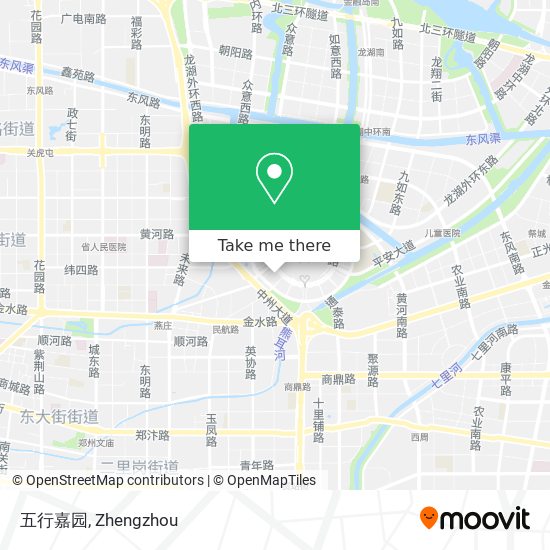 五行嘉园 map