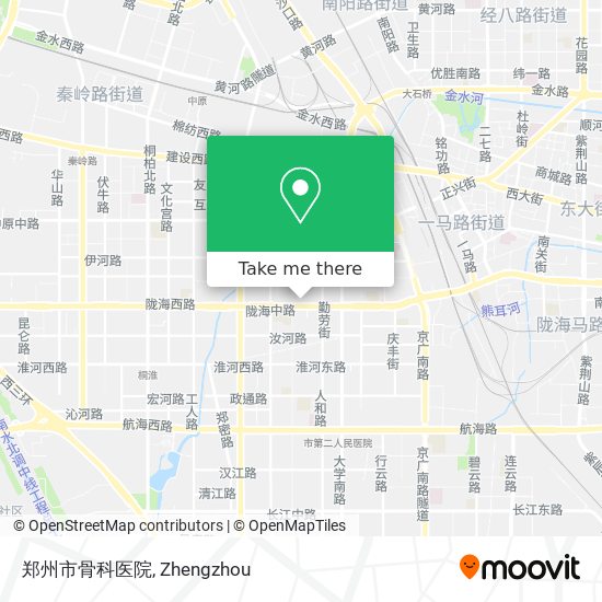 郑州市骨科医院 map