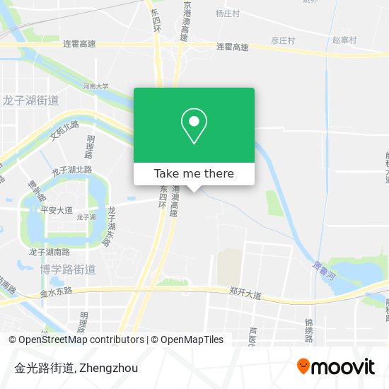 金光路街道 map