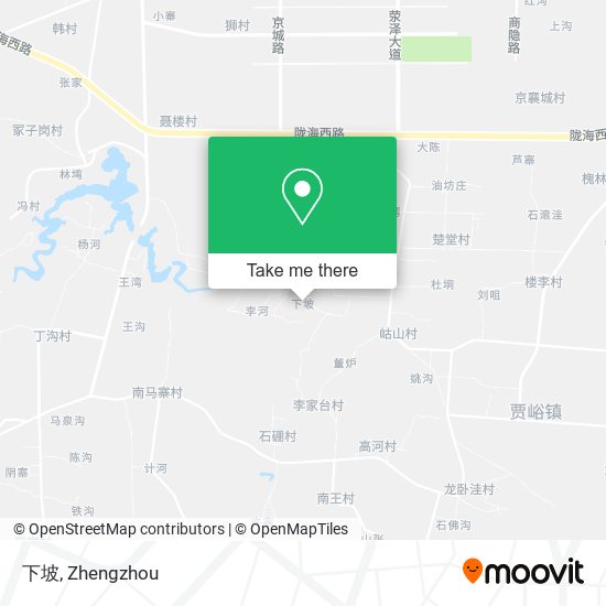 下坡 map