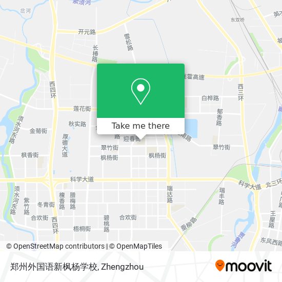 郑州外国语新枫杨学校 map