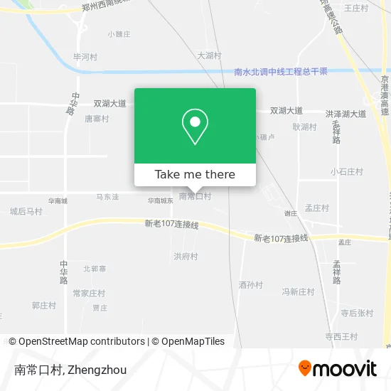 南常口村 map