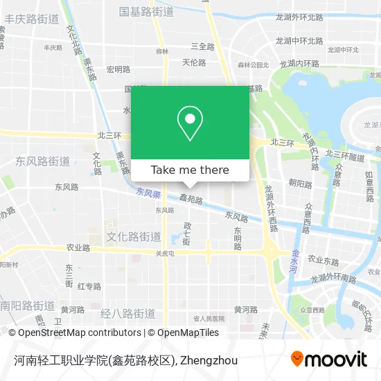 河南轻工职业学院(鑫苑路校区) map
