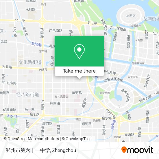 郑州市第六十一中学 map