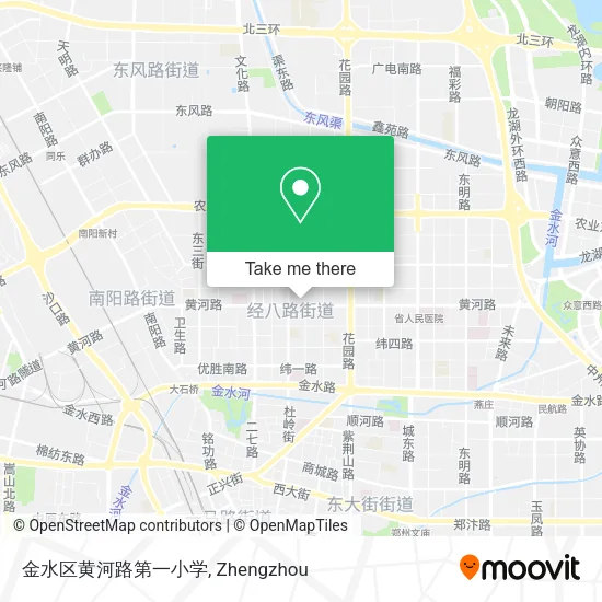 金水区黄河路第一小学 map