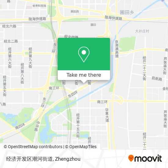 经济开发区潮河街道 map