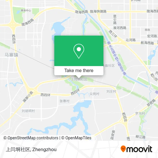 上闫垌社区 map