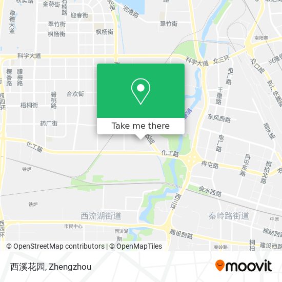 西溪花园 map