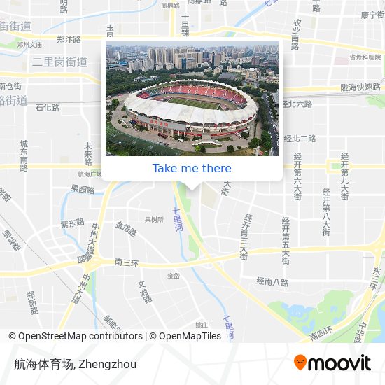 航海体育场 map