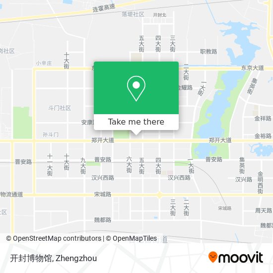 开封博物馆 map