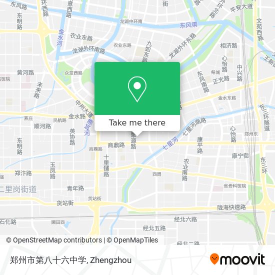 郑州市第八十六中学 map