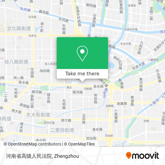 河南省高级人民法院 map