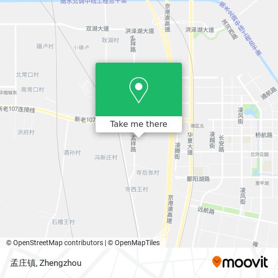 孟庄镇 map