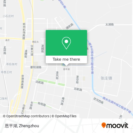 恩平湖 map